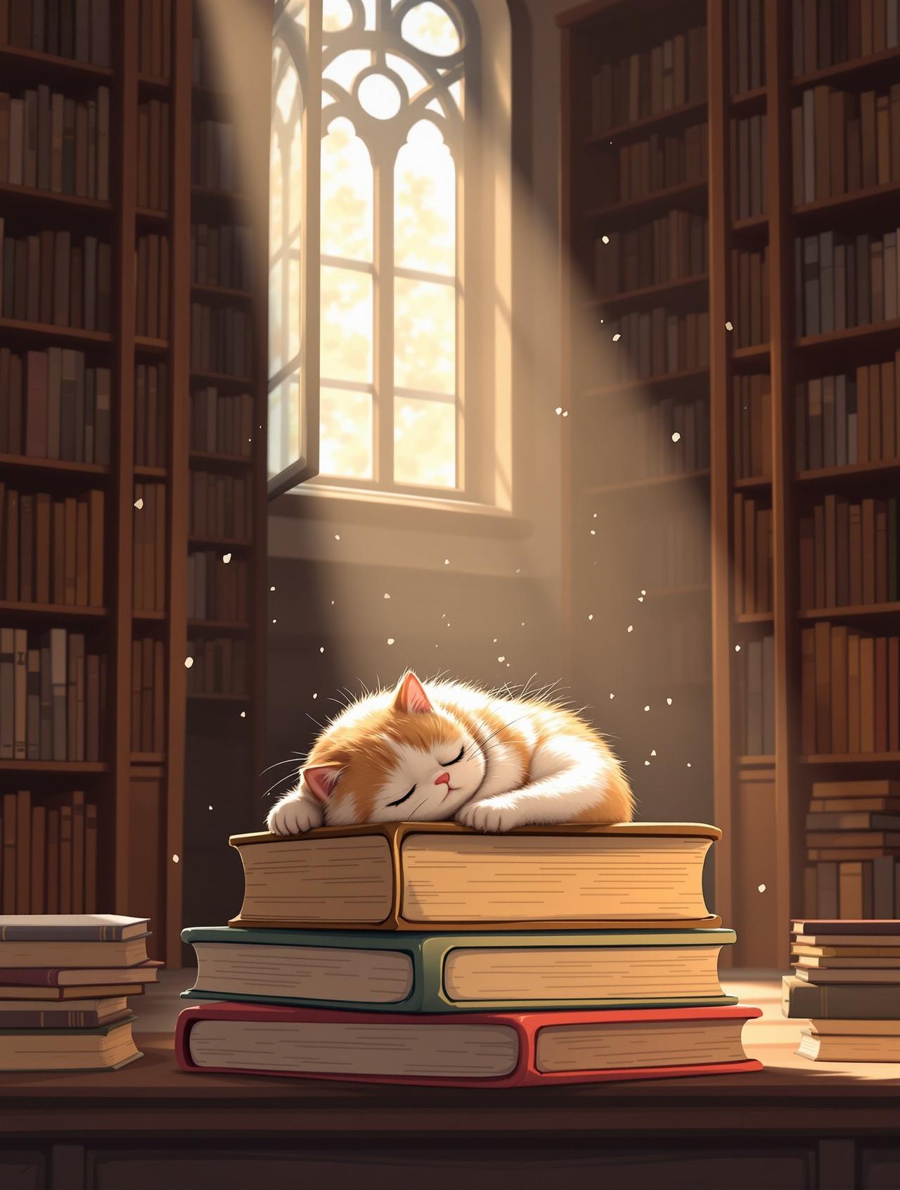 漫剧工场 - 图书馆的猫