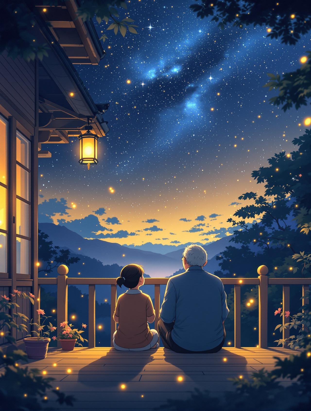 漫剧工场 - 星河来信 - 暖心家庭治愈动漫短剧